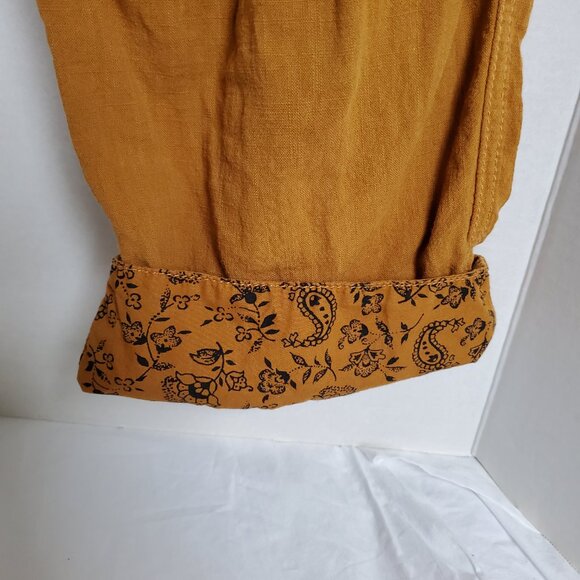 Anthropologie sz S cotton casual pants-high waist - Picture 4 of 5